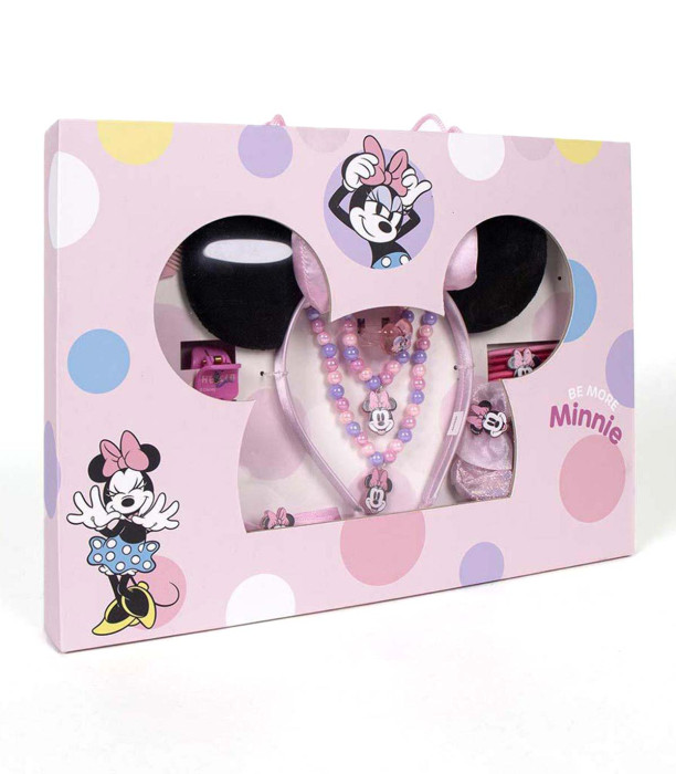 CHILDREN'S COSMETIC SET WITH TIARA MINNIE BOX