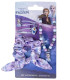 SCRUNCHIE ELASTICS WITH 2 HAIR CLIPS AND FROZEN NECKLACE