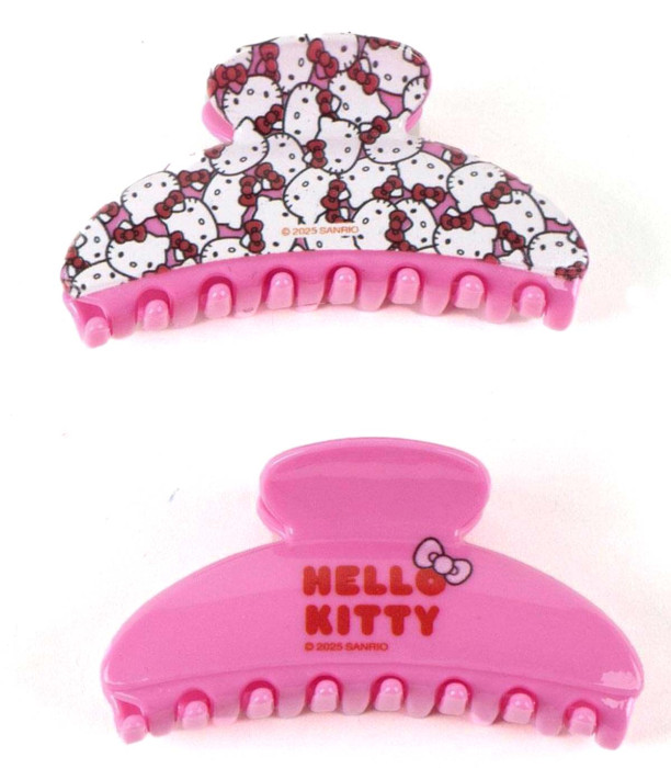 HAIR CLIPS 2 PCS ON CARD HELLO KITTY
