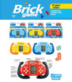 ELECTRONIC GAME TETRIS 23 GAMES 3 COLORS