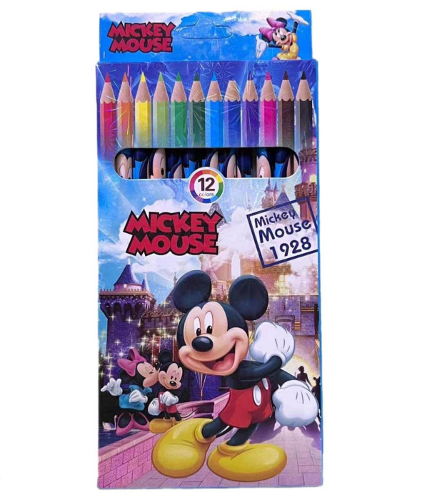 DRAWING PENCILS 12 PCS MOUSE
