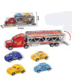 CAR CARRIER WITH 4 CARS 38 CM