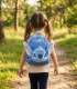 CHILDREN'S KINDERGARTEN BACKPACK WITH PLUSH STITCH FIGURE