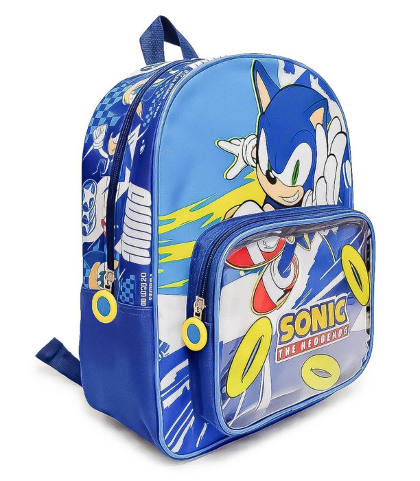 Παιδικό σακίδιο με μπροστινή τσέπη SONIC