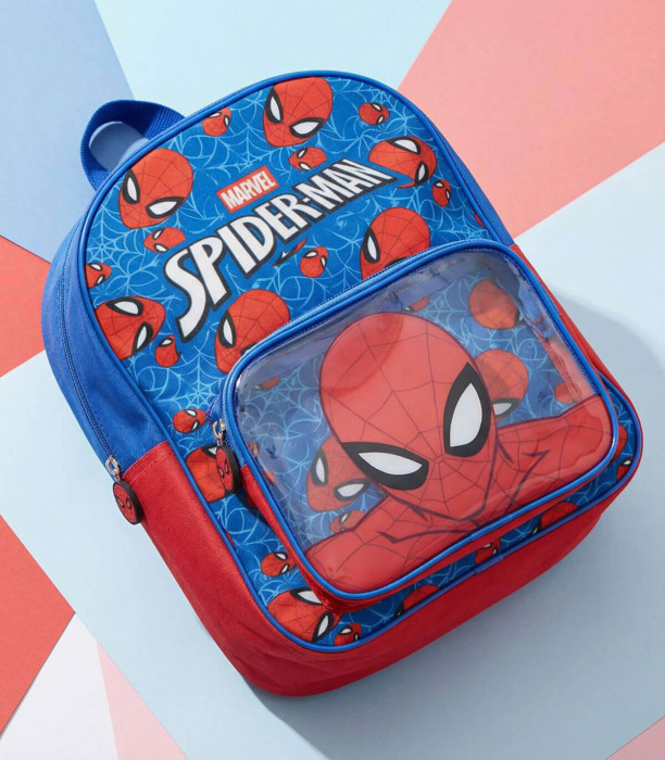 CHILDREN'S BACKPACK WITH FRONT POCKET SPIDERMAN