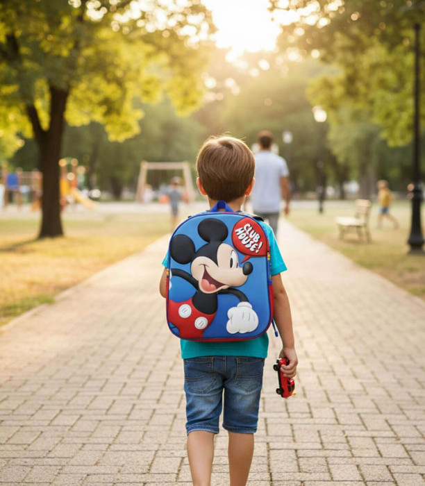 CHILDREN'S 3D MICKEY BACKPACK