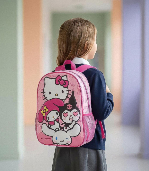 CHILDREN'S 3D BACKPACK HELLO KITTY