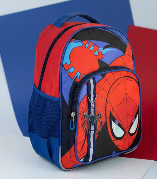 Παιδικό σχολικό σακίδιο SPIDERMAN με κονκάρδα