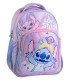 CHILDREN'S SCHOOL BACKPACK 42CM STITCH PURPLE