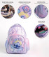CHILDREN'S SCHOOL BACKPACK 42CM STITCH PURPLE