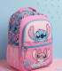 CHILDREN'S SCHOOL BACKPACK STITCH PINK