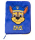 PLUSH PENCIL CASE WITH 2 COMPARTMENTS PAW PATROL