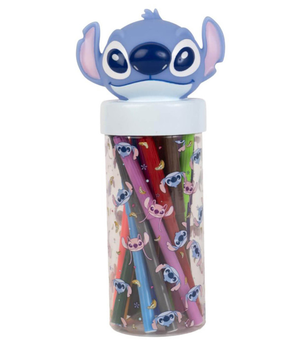 JAR OF MARKERS 18 COLORS STITCH