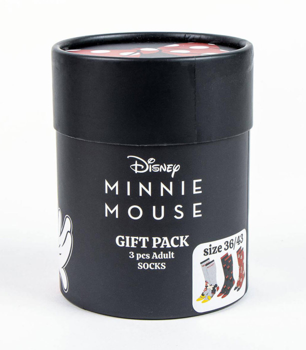 3 ΖΕΥΓΗ ΕΦΗΒΙΚΕΣ ΚΑΛΤΣΕΣ MINNIE PREMIUM ΚΟΥΤΙ 36/43