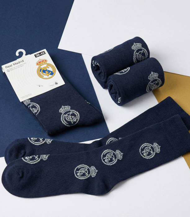 CHILDREN'S SOCKS REAL MADRID BLUE 27-34