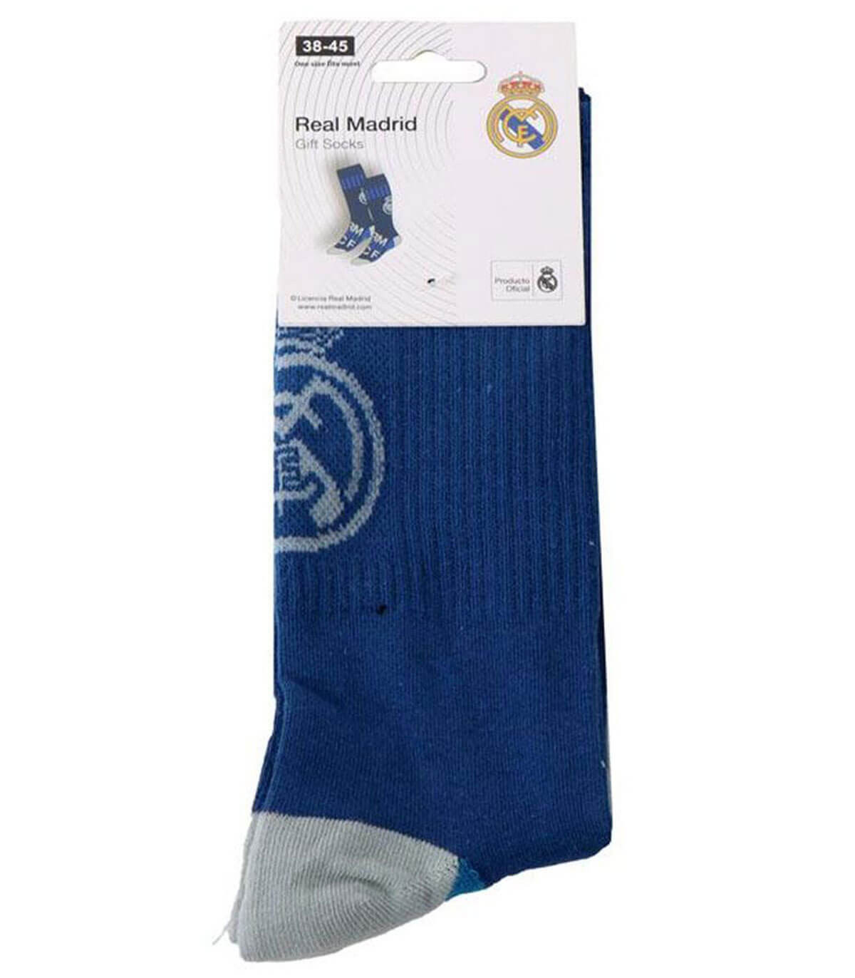 YOUTH SOCKS REAL MADRID BLUE 38/45