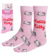 YOUTH SOCKS HELLO KITTY WITH INSCRIPTION 36/43