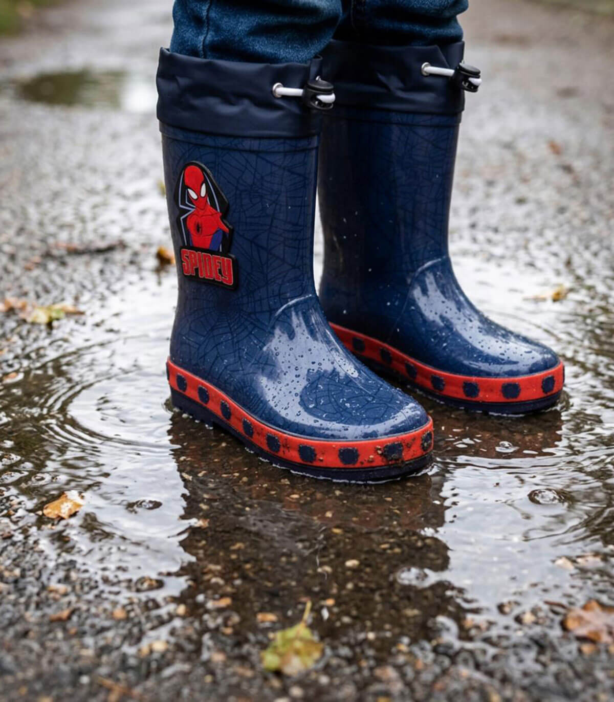 CHILDREN'S PVC BOOTS SPIDERMAN 25-32
