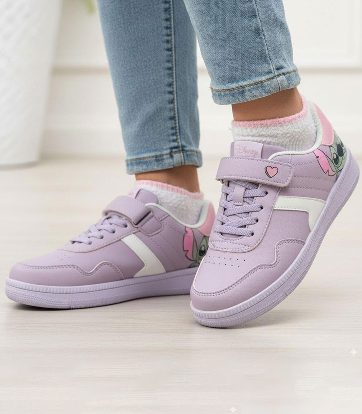 PVC STITCH PINK MARATHON SHOE SIZE 25–35