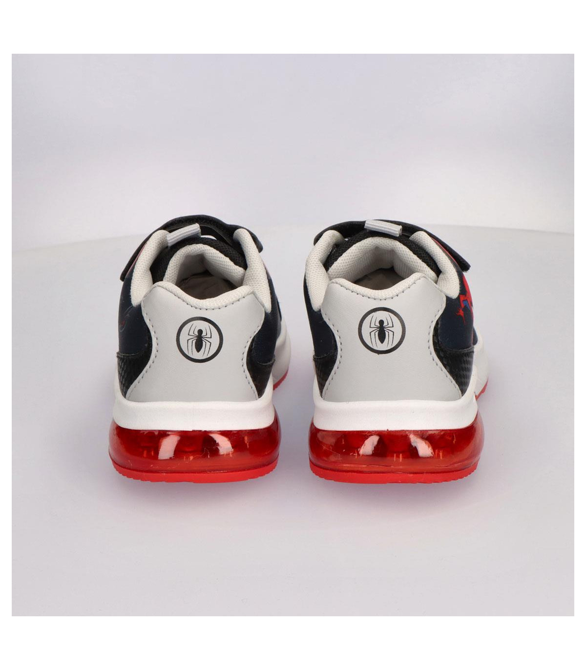 LIGHT-UP PVC SPIDERMAN SNEAKERS 25-32