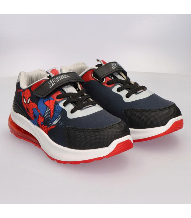 LIGHT-UP PVC SPIDERMAN SNEAKERS 25-32