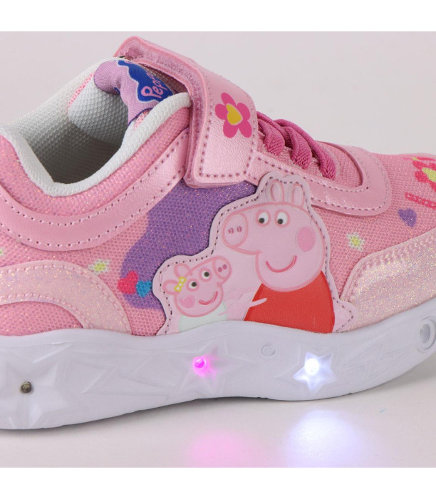 Φωτιζόμενο αθλητικό παπούτσι EVA PEPPA PIG MARATONKA 23-28
