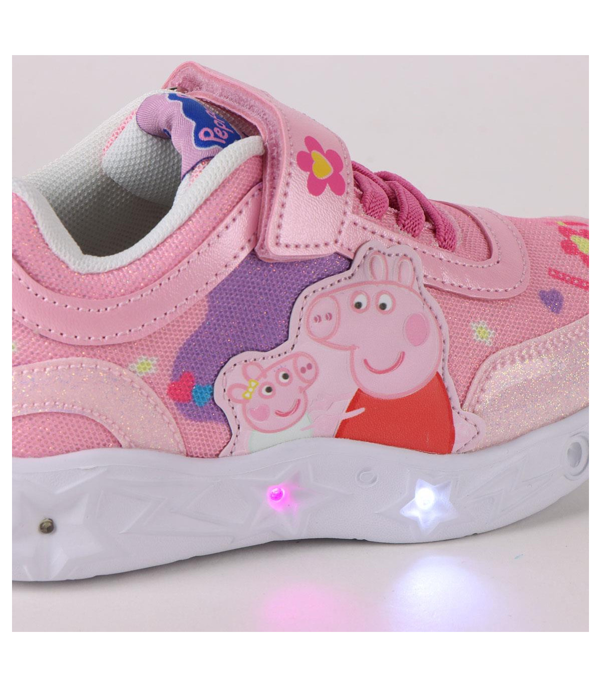 Φωτιζόμενο αθλητικό παπούτσι EVA PEPPA PIG MARATONKA 23-28