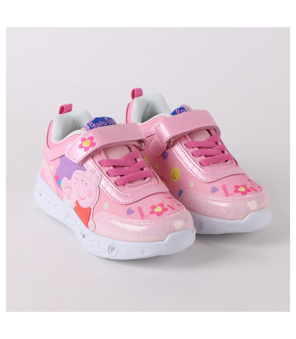 LIGHT-UP EVA SNEAKERS PEPPA PIG 23-28