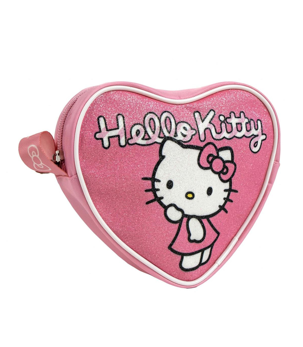 HELLO KITTY HEART-SHAPED SHOULDER BAG
