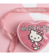 HELLO KITTY HEART-SHAPED SHOULDER BAG