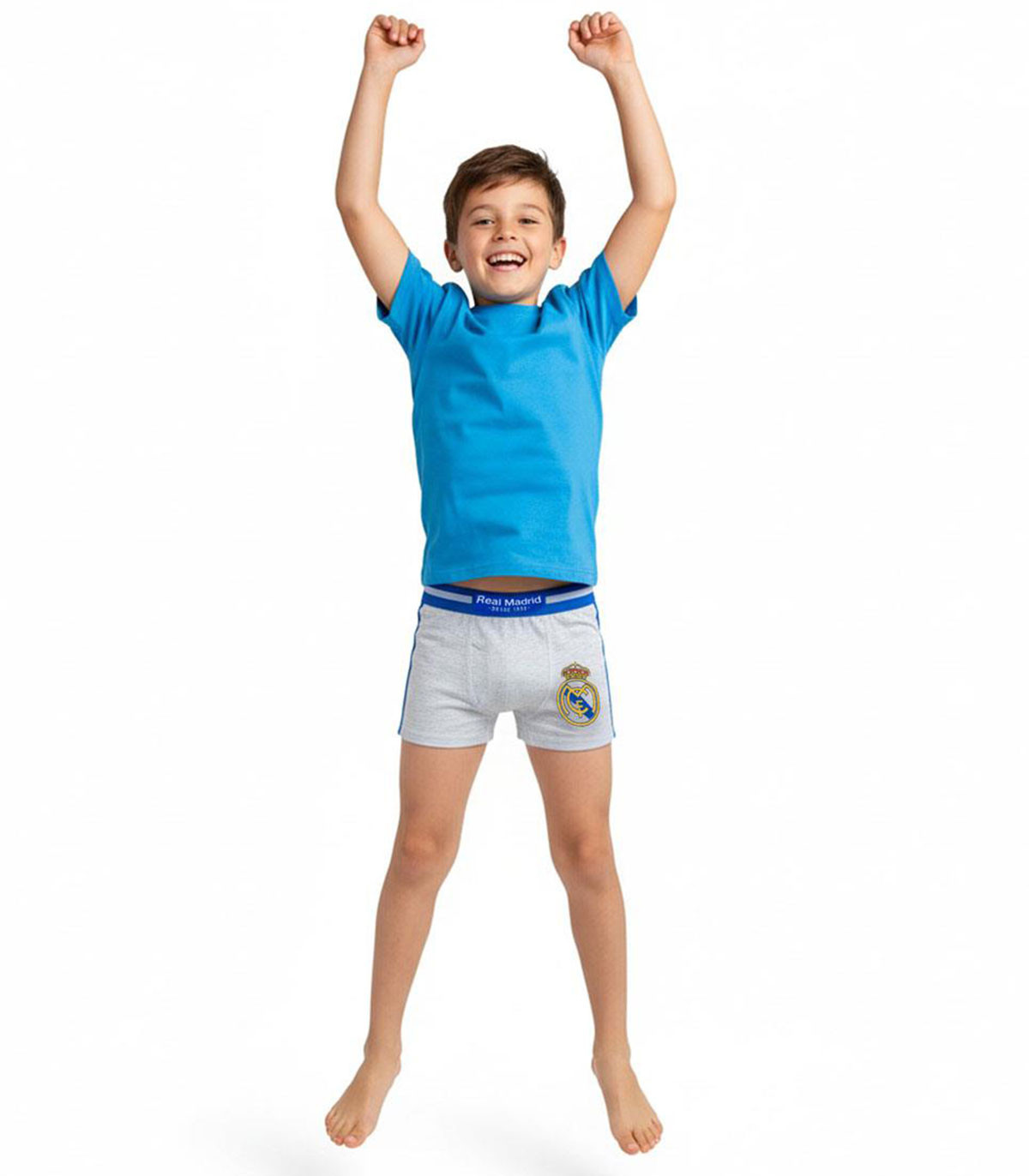 BOXER BRIEFS, 2 PER PACK, REAL MADRID, AGES 4-10 YEARS