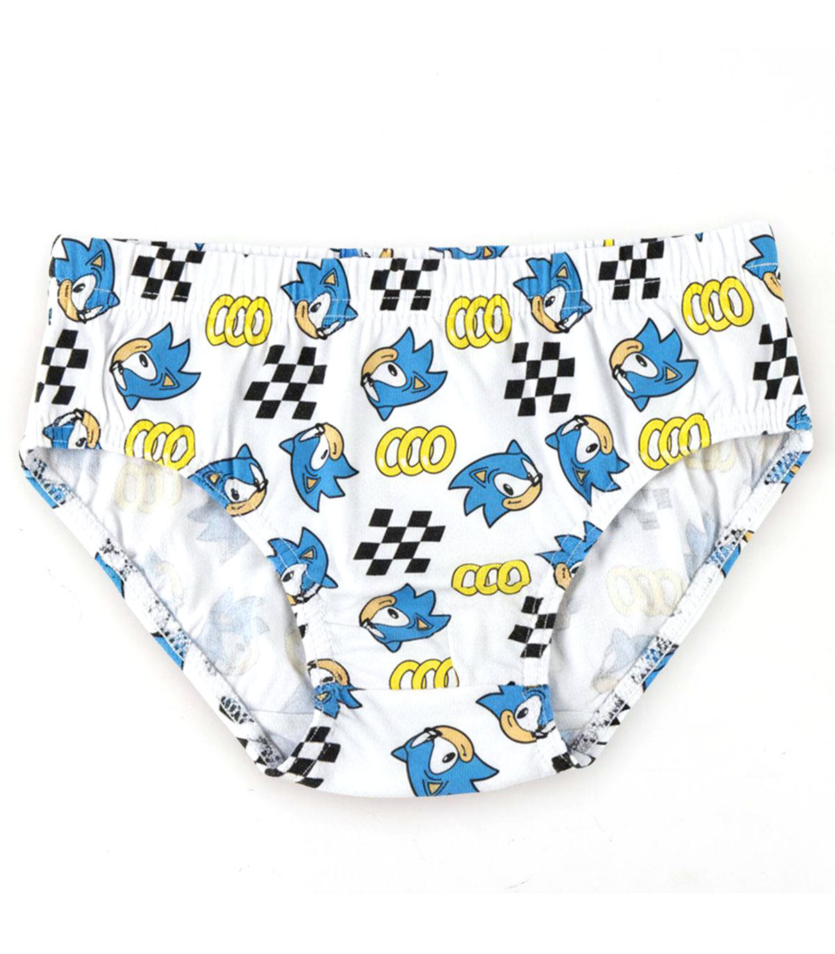 SLIPPERS, 3 PAIRS PER PACK, SONIC, AGES 2-8 YEARS