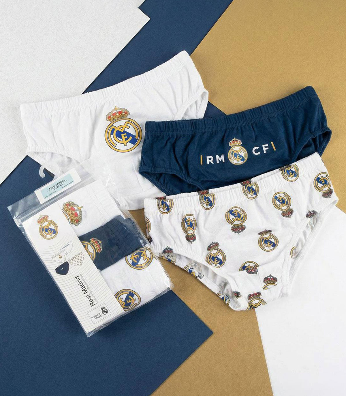 ΣΛΙΠ 3 ΤΕΜΑΧΙΑ ΣΕ ΣΥΣΚΕΥΑΣΙΑ REAL MADRID 2-8 ΕΤΩΝ