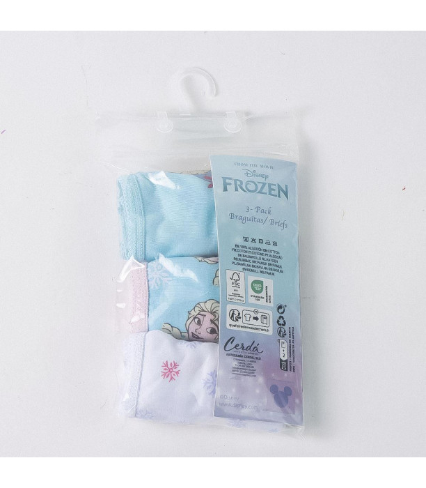 Παντόφλες 3 τεμ. σε συσκευασία FROZEN για ηλικίες 2–8 ετών