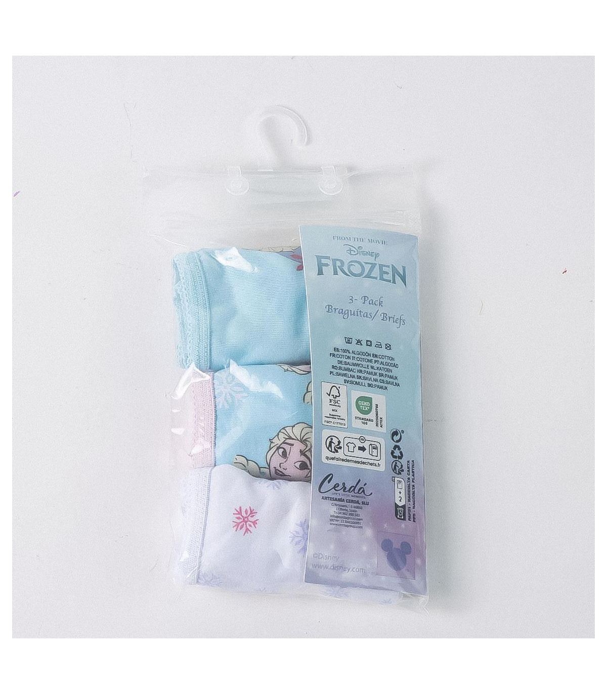 Σλιπάκια 3 τεμ. σε συσκευασία FROZEN για ηλικίες 2–8 ετών