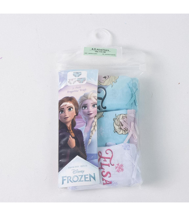 Παντόφλες 3 τεμ. σε συσκευασία FROZEN για ηλικίες 2–8 ετών