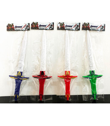 SUPERHEROES LIGHTNING SWORD 4 OPTIONS - SABERS, SWORDS AND BOWS