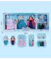 LARGE SET WITH 2 DOLLS, CLOTHES AND CASTLE FR