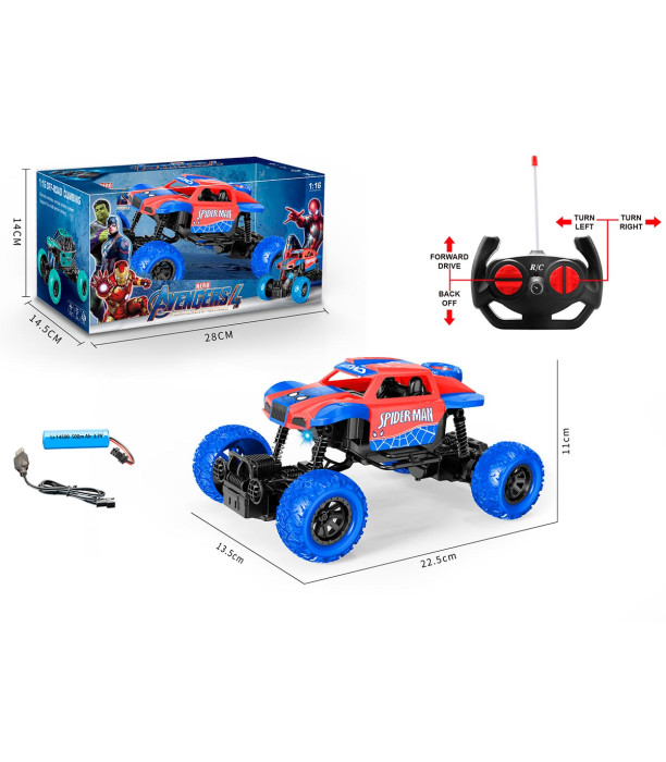 RC BUGGY WITH SPIDER BATTERY PACK