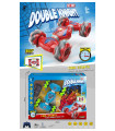ACROBAT CAR, RECHARGEABLE BATTERY AND SPIDER-MAN GLOVE, 2 COLORS