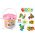CONSTRUCTION SET IN A TRANSPARENT CASE, COTE, 85 PIECES
