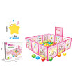 PLAYPEN 118 x 118 x 81 CM, PINK