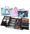 LARGE 145-PIECE DRAWING SET IN A UNICORN CASE