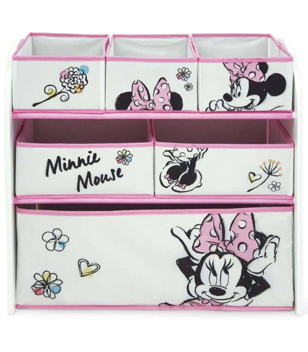 MINNIE TOY ORGANIZER WOODEN FRAME