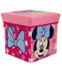 MINNIE TOY STORAGE STOOL 30 CM