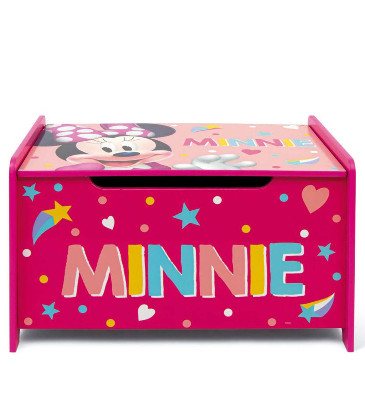 MINNIE WOODEN TOY BOX