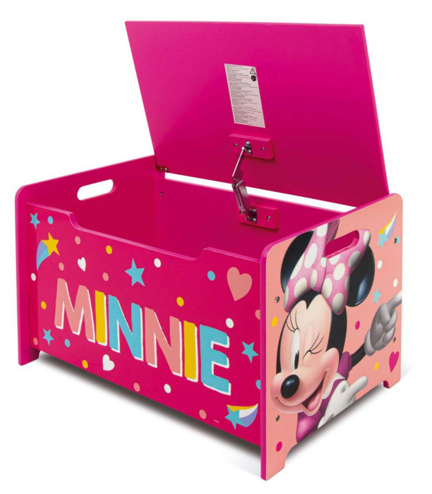 MINNIE WOODEN TOY BOX