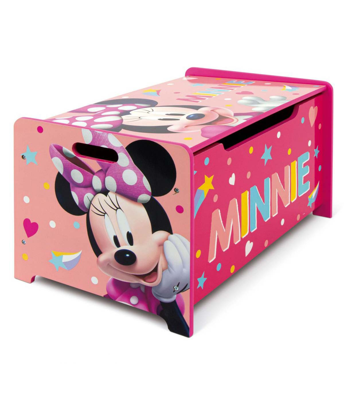 MINNIE WOODEN TOY BOX
