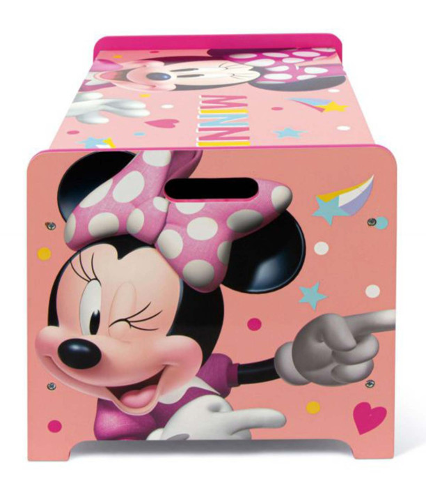 MINNIE WOODEN TOY BOX