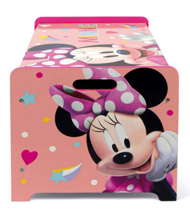 MINNIE WOODEN TOY BOX